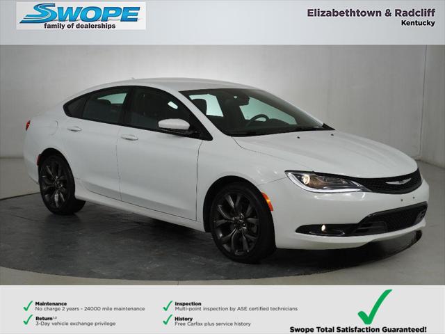 2016 Chrysler 200 S 2016 Chrysler 200 S
