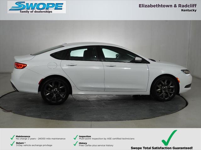 2016 Chrysler 200 S 2016 Chrysler 200 S