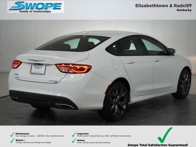 2016 Chrysler 200 S 2016 Chrysler 200 S