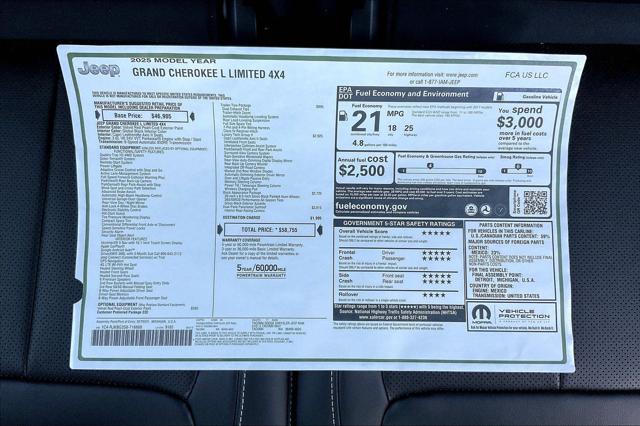 2025 Jeep Grand Cherokee L Limited 4x4
