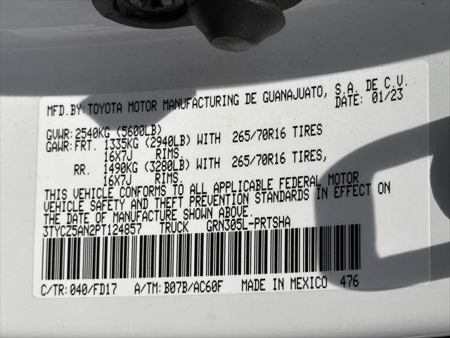 2023 Toyota Tacoma SR V6 [30]