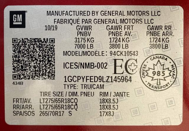 Used 2020 Chevrolet Silverado 1500 For Sale in Pikeville, KY