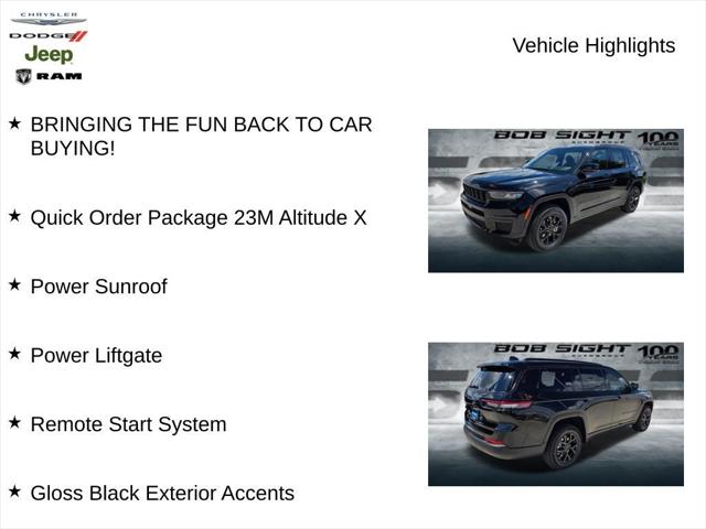 2025 Jeep Grand Cherokee GRAND CHEROKEE L ALTITUDE X 4X4