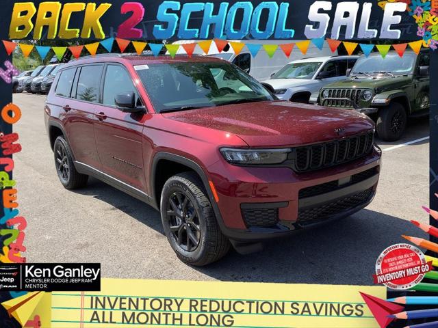 2025 Jeep Grand Cherokee GRAND CHEROKEE L ALTITUDE X 4X4 2025 Jeep Grand Cherokee GRAND CHEROKEE L ALTITUDE X 4X4