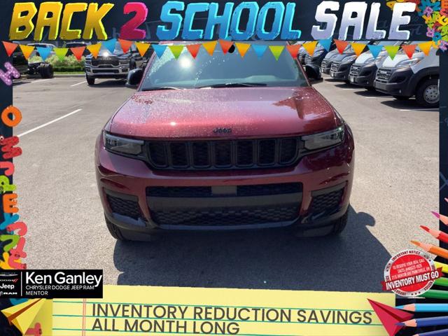 2025 Jeep Grand Cherokee GRAND CHEROKEE L ALTITUDE X 4X4 2025 Jeep Grand Cherokee GRAND CHEROKEE L ALTITUDE X 4X4