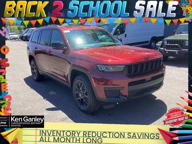 2025 Jeep Grand Cherokee GRAND CHEROKEE L ALTITUDE X 4X4 2025 Jeep Grand Cherokee GRAND CHEROKEE L ALTITUDE X 4X4
