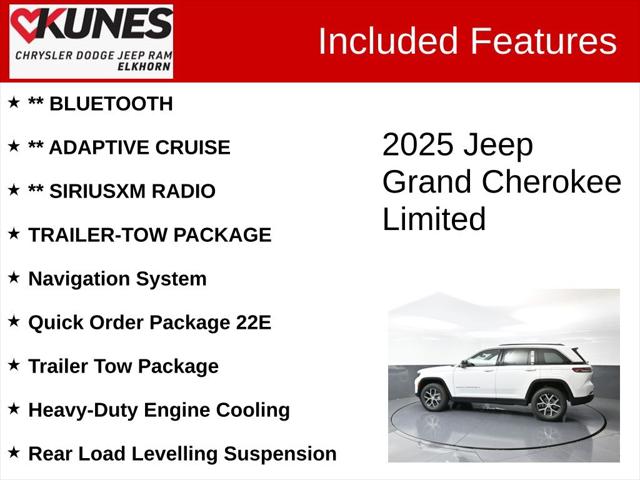 2025 Jeep Grand Cherokee GRAND CHEROKEE LIMITED 4X4
