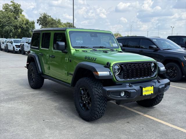 2025 Jeep Wrangler WRANGLER 4-DOOR WILLYS 2025 Jeep Wrangler WRANGLER 4-DOOR WILLYS