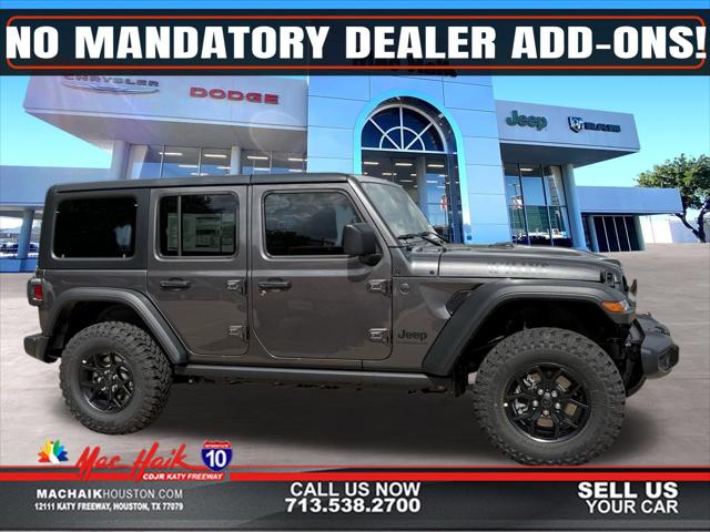 2025 Jeep Wrangler WRANGLER 4-DOOR WILLYS 2025 Jeep Wrangler WRANGLER 4-DOOR WILLYS