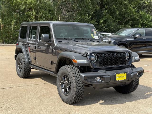 2025 Jeep Wrangler WRANGLER 4-DOOR WILLYS 2025 Jeep Wrangler WRANGLER 4-DOOR WILLYS