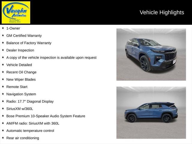 2024 Chevrolet Traverse AWD RS