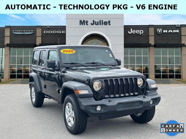2020 Jeep Wrangler Unlimited Sport S 4X4