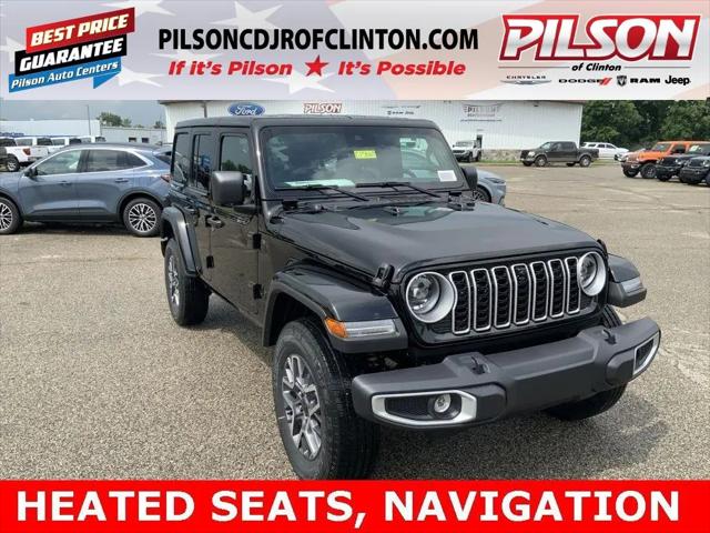 2025 Jeep Wrangler 4-Door Sahara 4x4 for sale in Clinton, IN