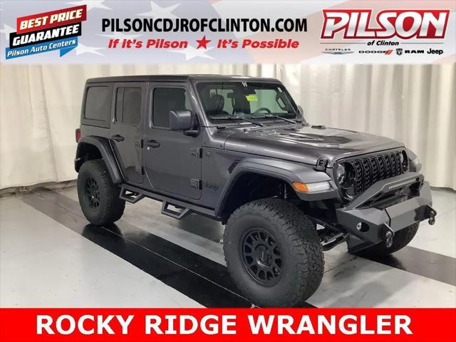 2024 Jeep Wrangler 4-Door Willys 4x4 for sale in Clinton, IN