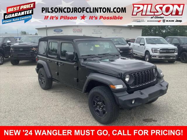2024 Jeep Wrangler 4-Door Sport 4x4 for sale in Clinton, IN