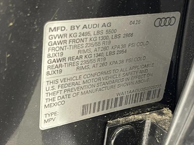 2025 Audi Q5 Premium TFSI quattro S tronic