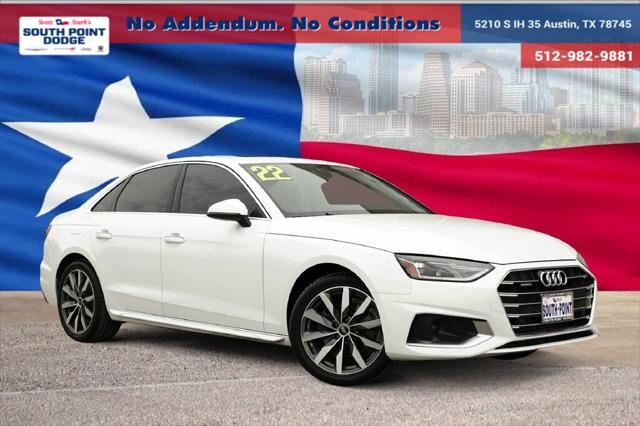 2022 Audi A4 Premium 40 TFSI quattro S tronic