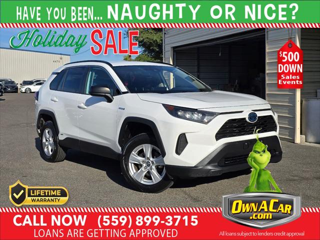 2019 Toyota RAV4 Hybrid LE for sale in Fresno, CA