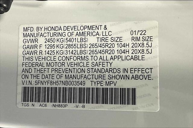 2022 Honda Passport AWD EX-L