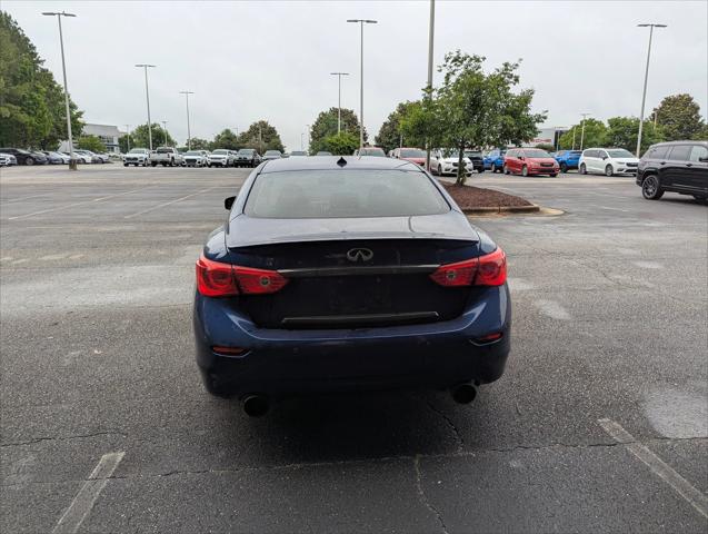 2016 INFINITI Q50 3.0t Red Sport 400