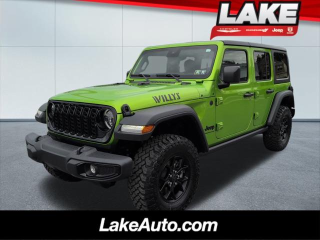 2025 Jeep Wrangler WRANGLER 4-DOOR WILLYS 2025 Jeep Wrangler WRANGLER 4-DOOR WILLYS