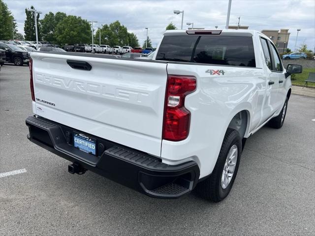 2025 Chevrolet Silverado 1500 4WD Double Cab Standard Bed WT