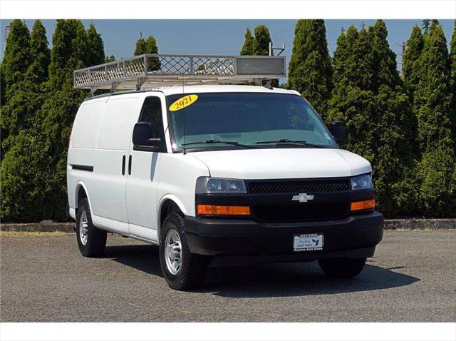 2021 Chevrolet Express Cargo Van RWD 3500 Regular Wheelbase WT for sale in Lakewood, WA