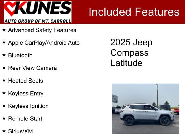 2025 Jeep Compass COMPASS LATITUDE 4X4