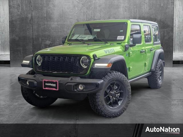 2025 Jeep Wrangler 4xe WRANGLER 4-DOOR WILLYS 4xe