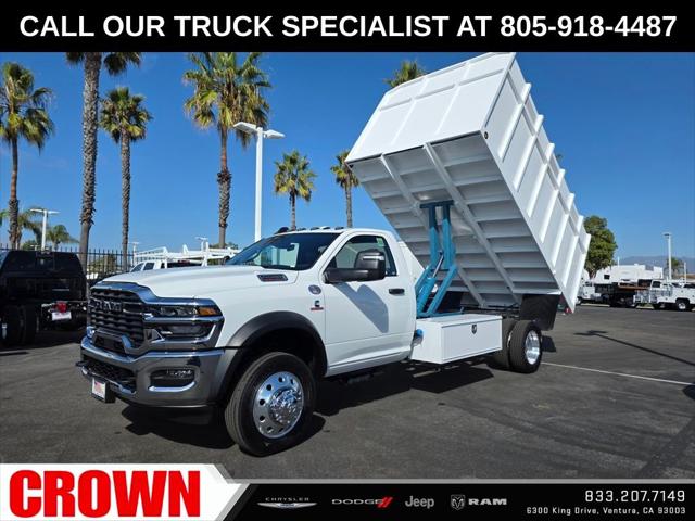 2025 RAM Ram 5500 Chassis Cab RAM 5500 TRADESMAN CHASSIS REGULAR CAB 4X4 108 CA