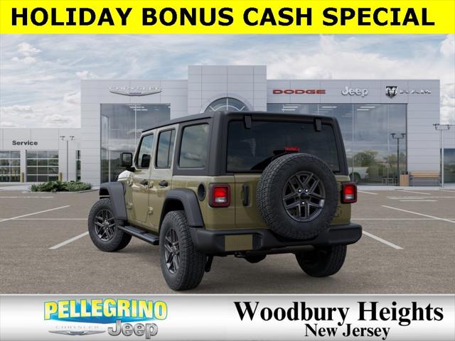 2025 Jeep Wrangler WRANGLER 4-DOOR SPORT S