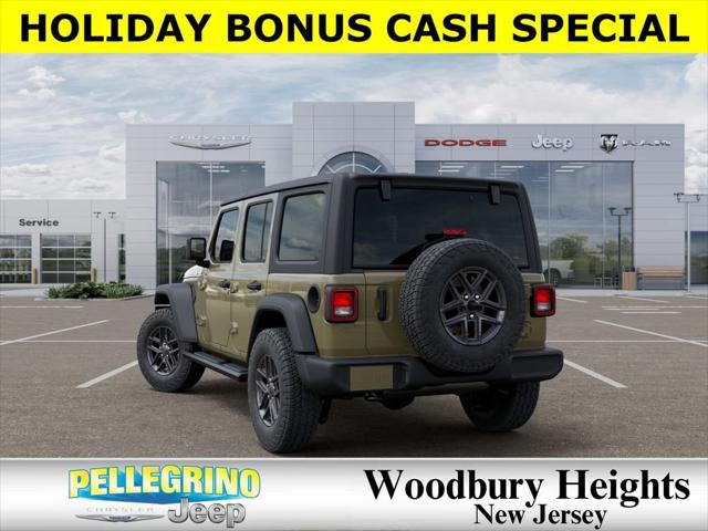 2025 Jeep Wrangler WRANGLER 4-DOOR SPORT S