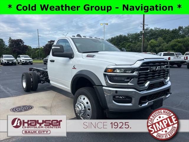 2025 RAM Ram 5500 Chassis Cab RAM 5500 TRADESMAN CHASSIS REGULAR CAB 4X4 84 CA