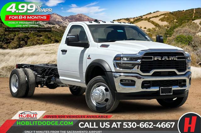 2025 RAM Ram 5500 Chassis Cab RAM 5500 TRADESMAN CHASSIS REGULAR CAB 4X4 84 CA