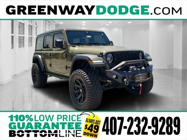 2025 Jeep Wrangler WRANGLER 4-DOOR WILLYS 2025 Jeep Wrangler WRANGLER 4-DOOR WILLYS