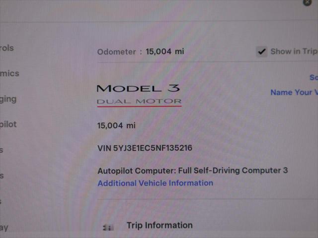 2022 Tesla Model 3 Performance Dual Motor All-Wheel Drive
