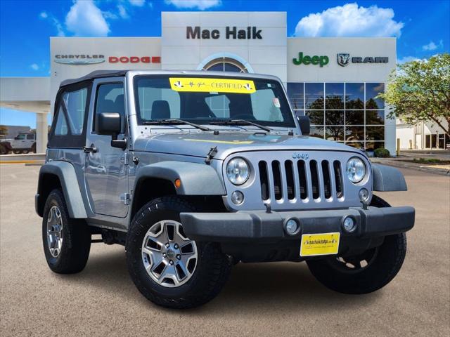 2015 Jeep Wrangler Sport