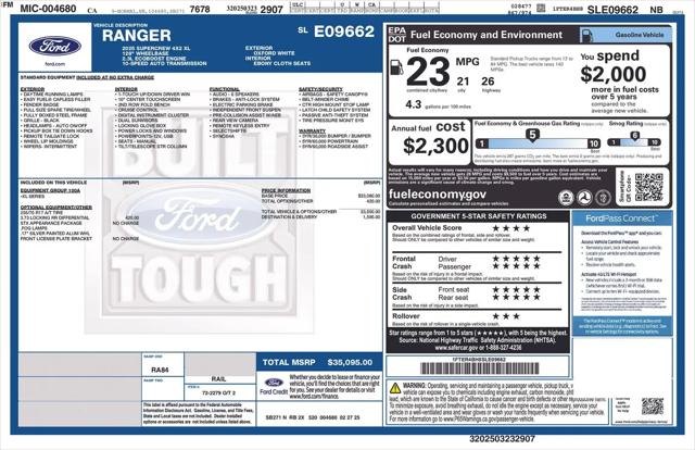 2025 Ford Ranger XL