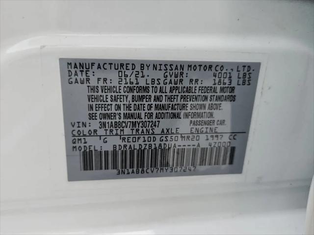2021 Nissan Sentra SV Xtronic CVT