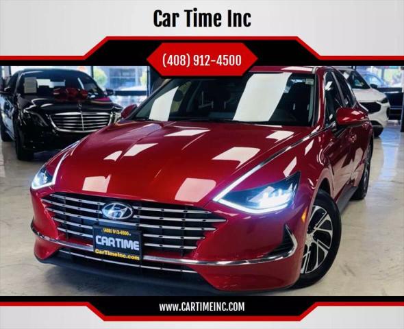 2020 Hyundai Sonata Hybrid Blue for sale in San Jose, CA