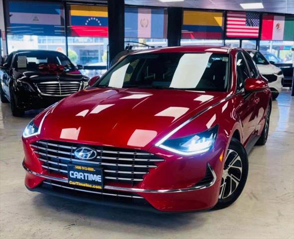 2020 Hyundai Sonata Hybrid Blue