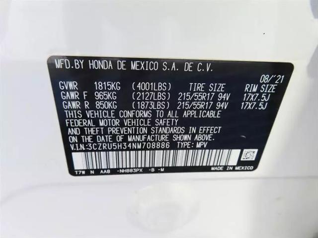 2022 Honda HR-V 2WD LX