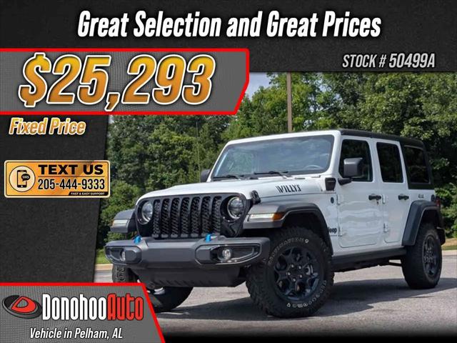 2023 Jeep Wrangler 4xe 4x4 for sale in Pelham, AL