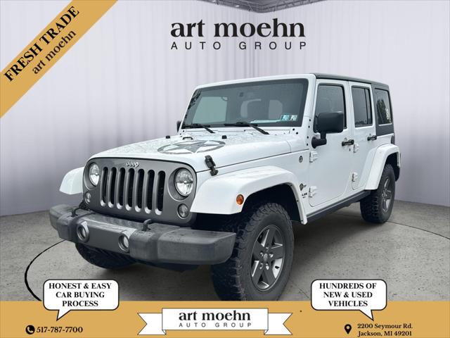 Used 2015 Jeep Wrangler Unlimited For Sale in Jackson, MI