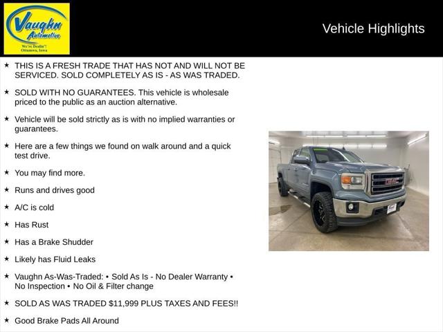 2015 GMC Sierra 1500 SLE