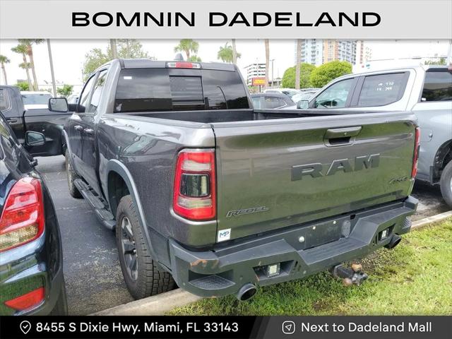 2019 RAM 1500 Rebel Quad Cab 4x4 64 Box