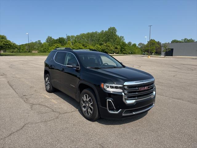 Used 2022 GMC Acadia SLE with VIN 1GKKNRL41NZ163163 for sale in Waterford, MI