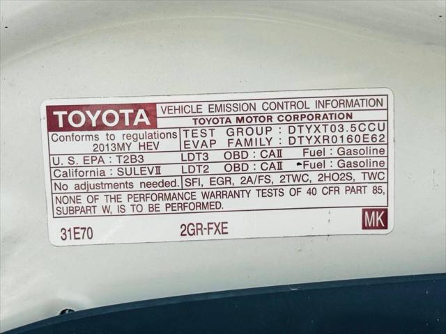 2013 Toyota Highlander Hybrid Base V6
