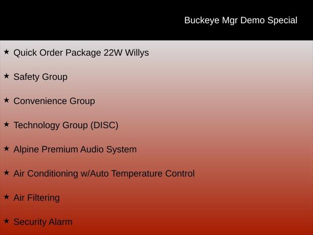 2025 Jeep Wrangler WRANGLER 4-DOOR WILLYS