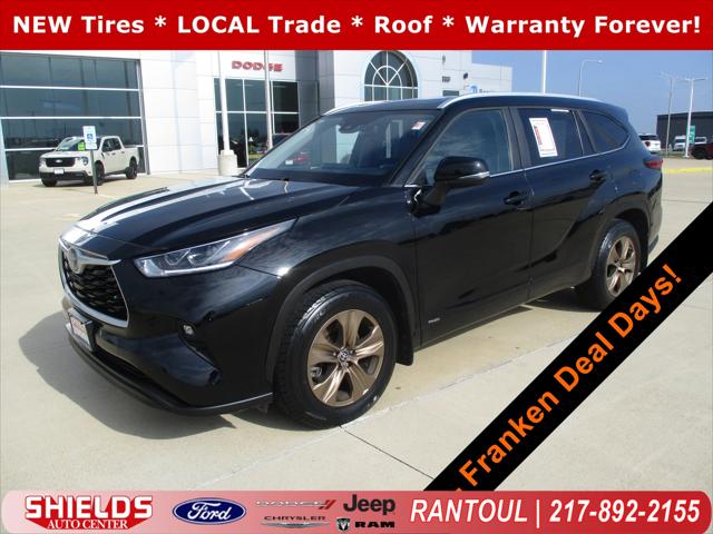 2023 Toyota Highlander Hybrid XLE Bronze